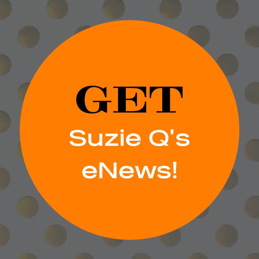 Suzieqstudio.com is the online jewelry store for people who like to wear and make unusual and one-of-a-kind jewelry.  Click here to sign up for Suzie Q Studio's eNewsletter and get the early scoop on Suzie Q Studio's sales, promos and other juicy info.
