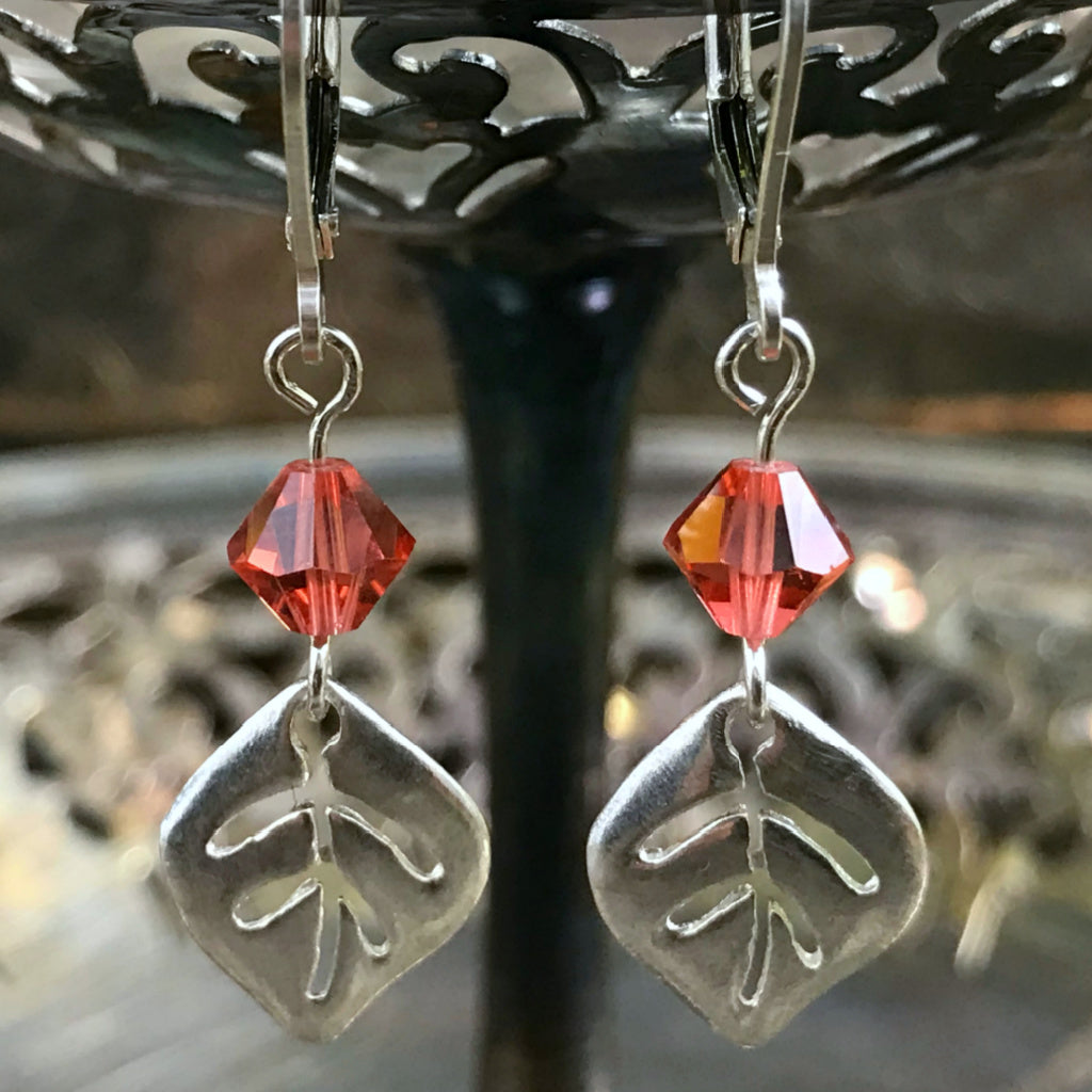 This Suzie Q Studio earring collection features handmade earrings created by Suzie Q Studio artisans. Do you love nature? Wearing “A New Leaf On Life” sterling silver, one-of-a-kind, handmade earrings is a wonderful way to express your own unique energy and style.