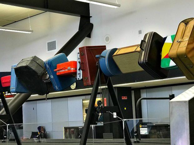 Check out this giant "LUGGAGE-KABOB"!