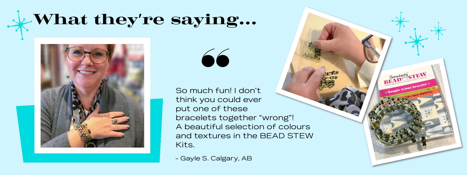 Customer Reviews -- See what Suzieqstudio.com customers are saying about Suzie Q Studio's one-of-a-kind ready-to-wear jewelry, jewelry-making supplies and DIY jewelry-making parties.