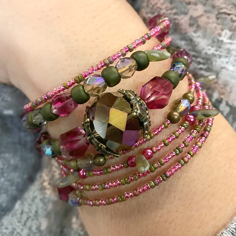 Suzie Q Studio's Serendipity BEAD STEW DIY EASY BRACELET MAKING KITS are limited edition collections of artfully curated premium quality beads and components for you to make a one-of-a-kind bracelet(s). No experience needed!  