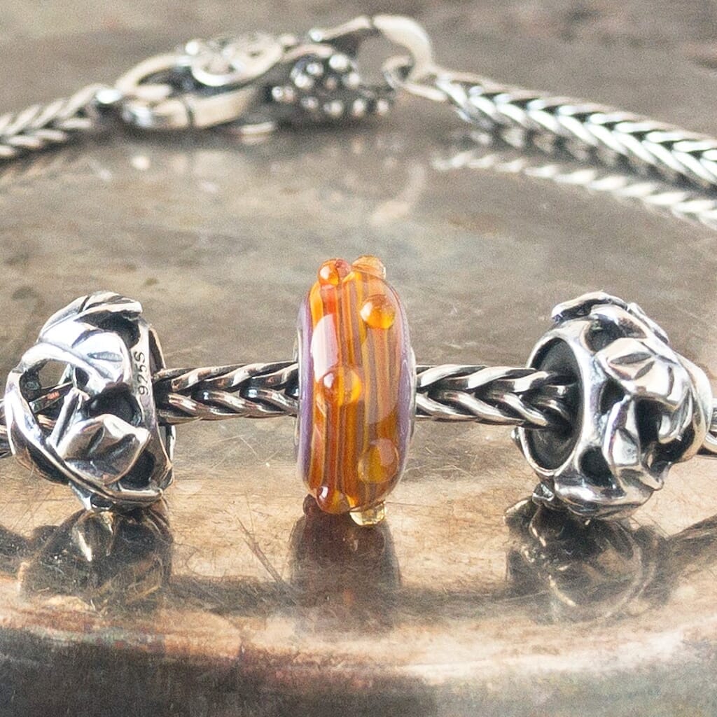 Suzie Q Studio has a treasure vault full of Rare & Retired Trollbeads... and we’re making them available to you. We’re starting with our Rare & Retired Glass Beads. We’ll be adding lots more so check back often. The plisè and colors of the IZZEY Trollbead are inspired by the Issey Miyake collection.