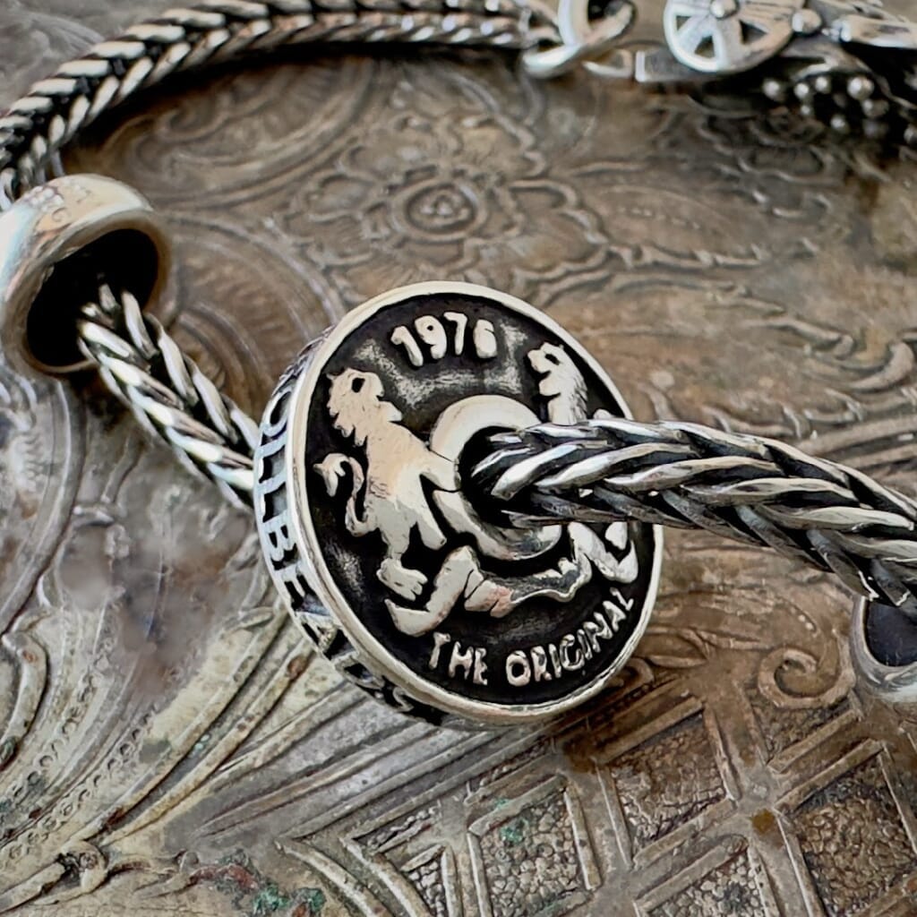 TROLLBEADS Retired Sterling Silver Beads - TROLL COIN | Suzie Q Studio