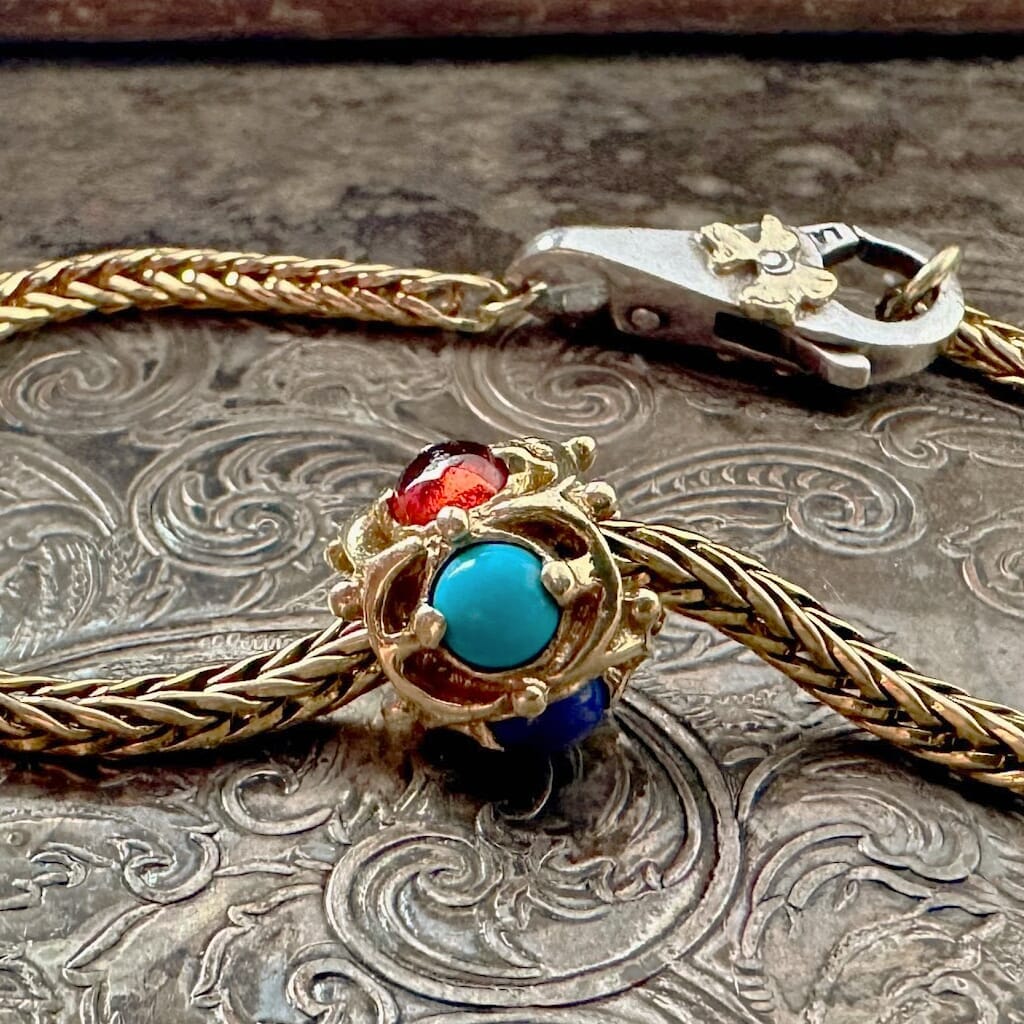 トロールビーズ ウィズダム TROLLBEADS Rare & Retired - WISDOM, GOLD