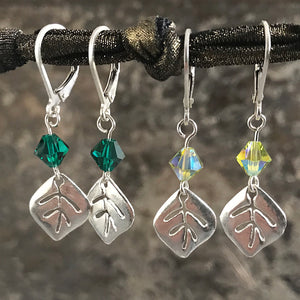 This Suzie Q Studio earring collection features handmade earrings created by Suzie Q Studio artisans. Do you love nature? Wearing “A New Leaf On Life” sterling silver, one-of-a-kind, handmade earrings is a wonderful way to express your own unique energy and style.