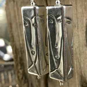 This Suzie Q Studio earring collection features handmade earrings created by Suzie Q Studio artisans. These earrings are like a couple of Picasso-style paintings dancing from your ears! And because these über-cool beads are made of “electroformed” sterling silver, they're incredibly light and easy-to-wear.