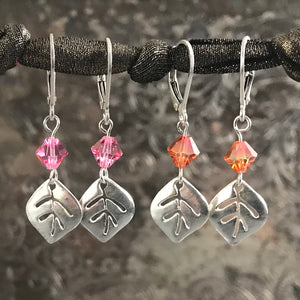 This Suzie Q Studio earring collection features handmade earrings created by Suzie Q Studio artisans. Do you love nature? Wearing “A New Leaf On Life” sterling silver, one-of-a-kind, handmade earrings is a wonderful way to express your own unique energy and style.