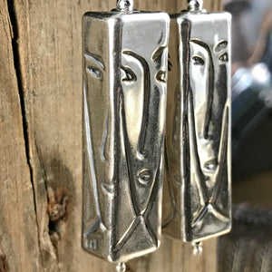 This Suzie Q Studio earring collection features handmade earrings created by Suzie Q Studio artisans. These earrings are like a couple of Picasso-style paintings dancing from your ears! And because these über-cool beads are made of “electroformed” sterling silver, they're incredibly light and easy-to-wear.