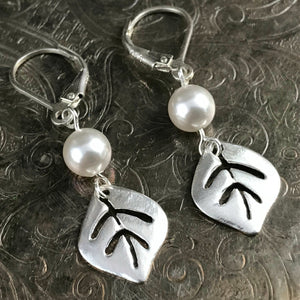 This Suzie Q Studio earring collection features handmade earrings created by Suzie Q Studio artisans. Do you love nature? Wearing “A New Leaf On Life” sterling silver, one-of-a-kind, handmade earrings is a wonderful way to express your own unique energy and style.