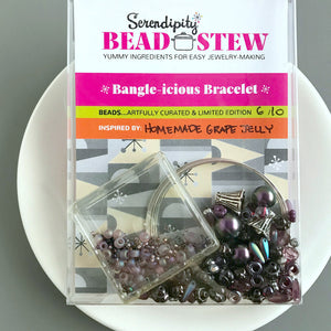 Suzie Q Studio's Serendipity BEAD STEW DIY EASY BRACELET MAKING KITS are limited edition collections of artfully curated premium quality beads and components for you to make a one-of-a-kind bracelet(s). No experience needed!