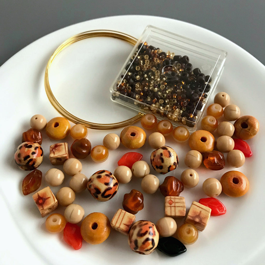 Suzie Q Studio's Serendipity BEAD STEW DIY EASY BRACELET MAKING KITS are limited edition collections of artfully curated premium quality beads and components for you to make a one-of-a-kind bracelet(s). No experience needed! 