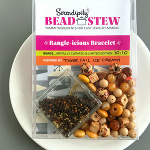 Suzie Q Studio's Serendipity BEAD STEW DIY EASY BRACELET MAKING KITS are limited edition collections of artfully curated premium quality beads and components for you to make a one-of-a-kind bracelet(s). No experience needed! 