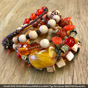 Suzie Q Studio's Serendipity BEAD STEW DIY EASY BRACELET MAKING KITS are limited edition collections of artfully curated premium quality beads and components for you to make a one-of-a-kind bracelet(s). No experience needed! 