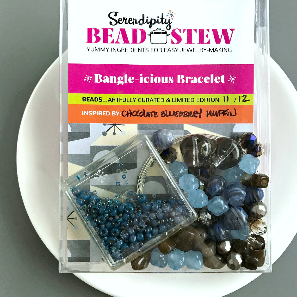 Suzie Q Studio's Serendipity BEAD STEW DIY EASY BRACELET MAKING KITS are limited edition collections of artfully curated premium quality beads and components for you to make a one-of-a-kind bracelet(s). No experience needed! 