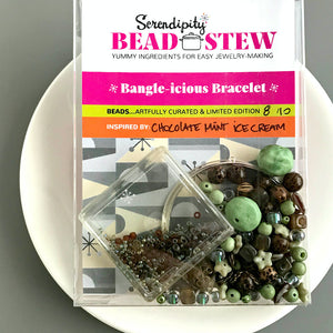 Suzie Q Studio's Serendipity BEAD STEW DIY EASY BRACELET MAKING KITS are limited edition collections of artfully curated premium quality beads and components for you to make a one-of-a-kind bracelet(s). No experience needed!