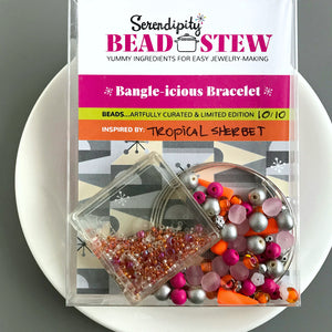 Suzie Q Studio's Serendipity BEAD STEW DIY EASY BRACELET MAKING KITS are limited edition collections of artfully curated premium quality beads and components for you to make a one-of-a-kind bracelet(s). No experience needed!