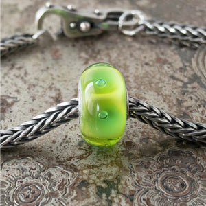 This Trollbead left the collection in 2013.  Simple lines and bright colours; this bead is inspired by the clear mode of expression of Danish designer Peter Jensen.